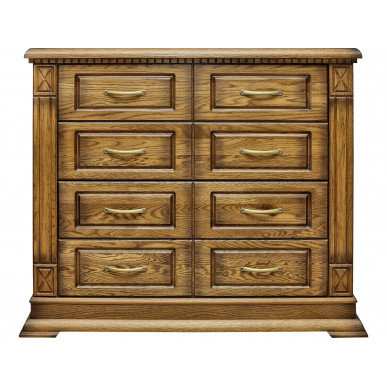 Комод Флоренция - 4 ящика (фальшь 8 ящ.)